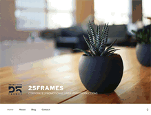 Tablet Screenshot of 25frames.com.au